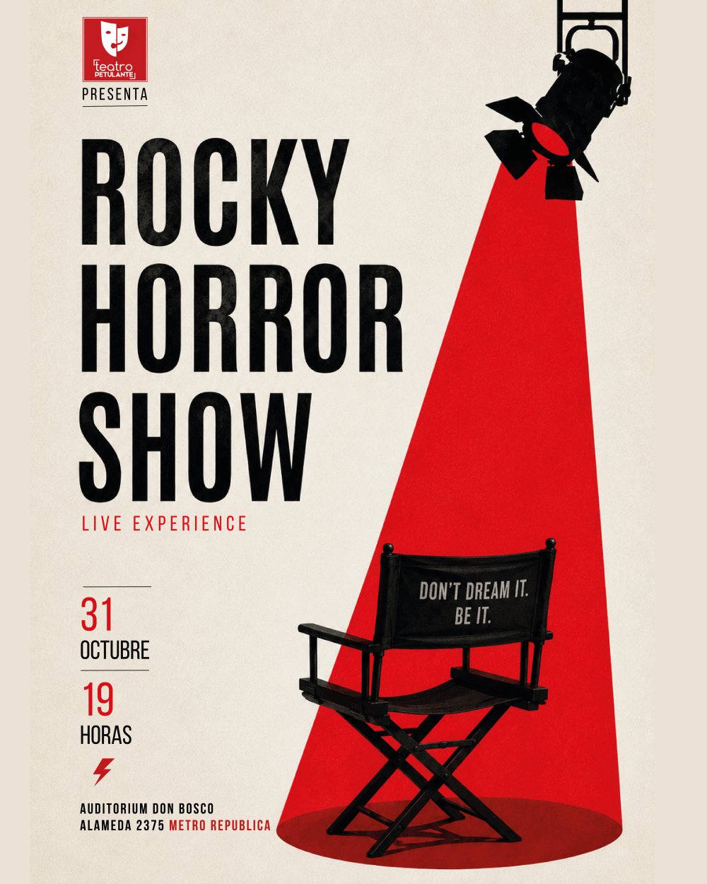ROCKY HORROR LIVE EXPERIENCE EN AUDITORIUM DON BOSCO