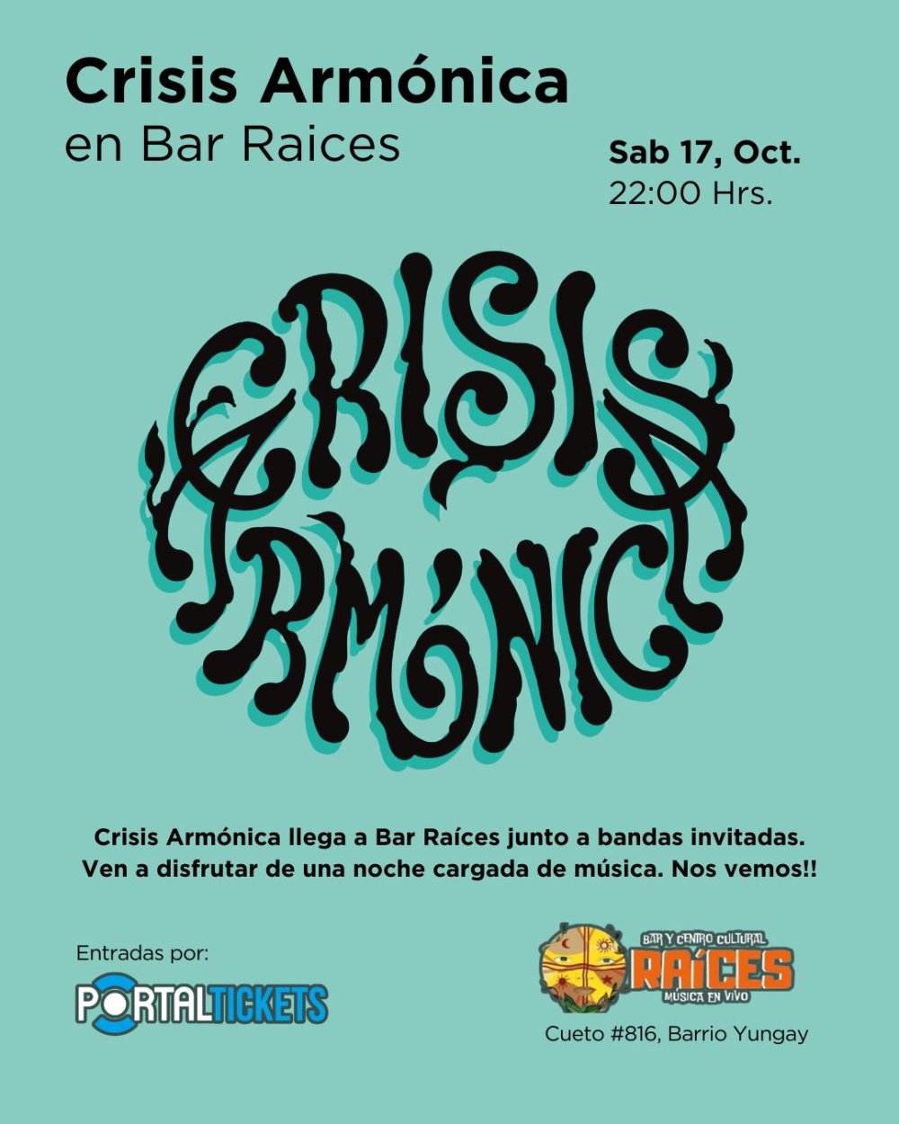 CRISIS ARMÓNICA EN BAR RAÍCES