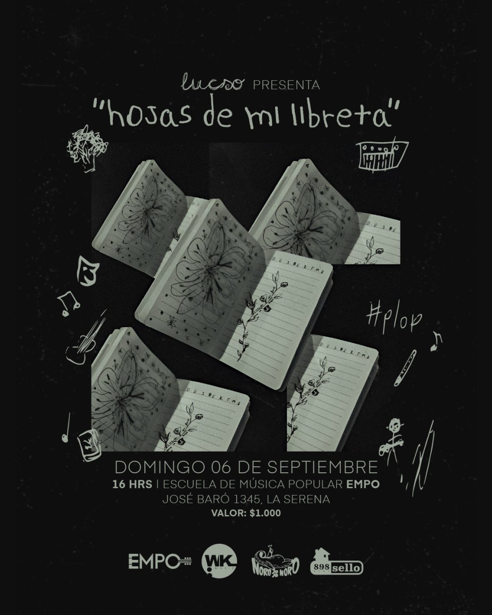 LUCSO: LANZAMIENTO “HOJAS DE MI LIBRETA” EN EMPO, LA SERENA