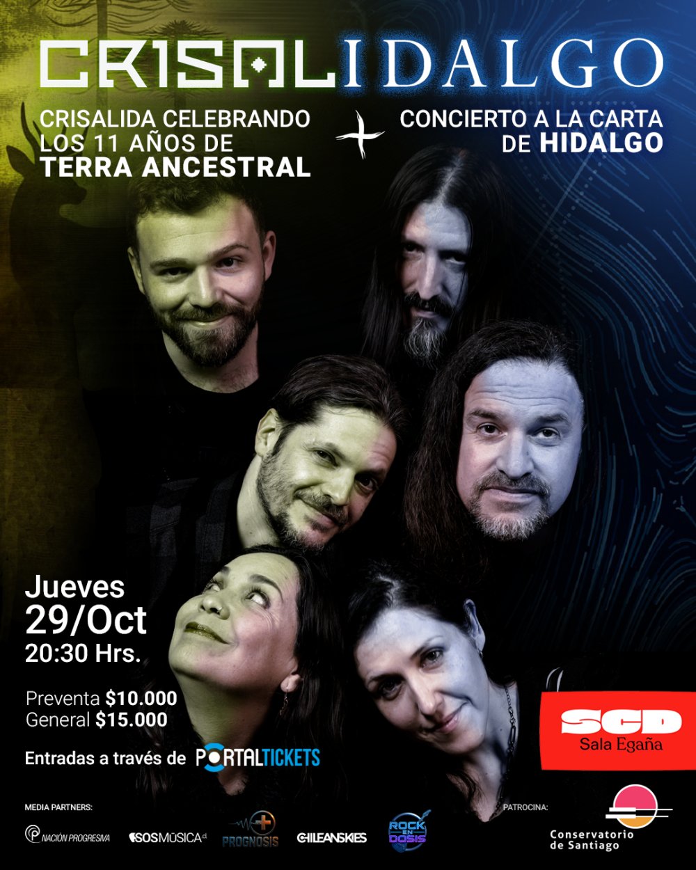Flyer CRISALIDA EN SALA SCD EGAÑA