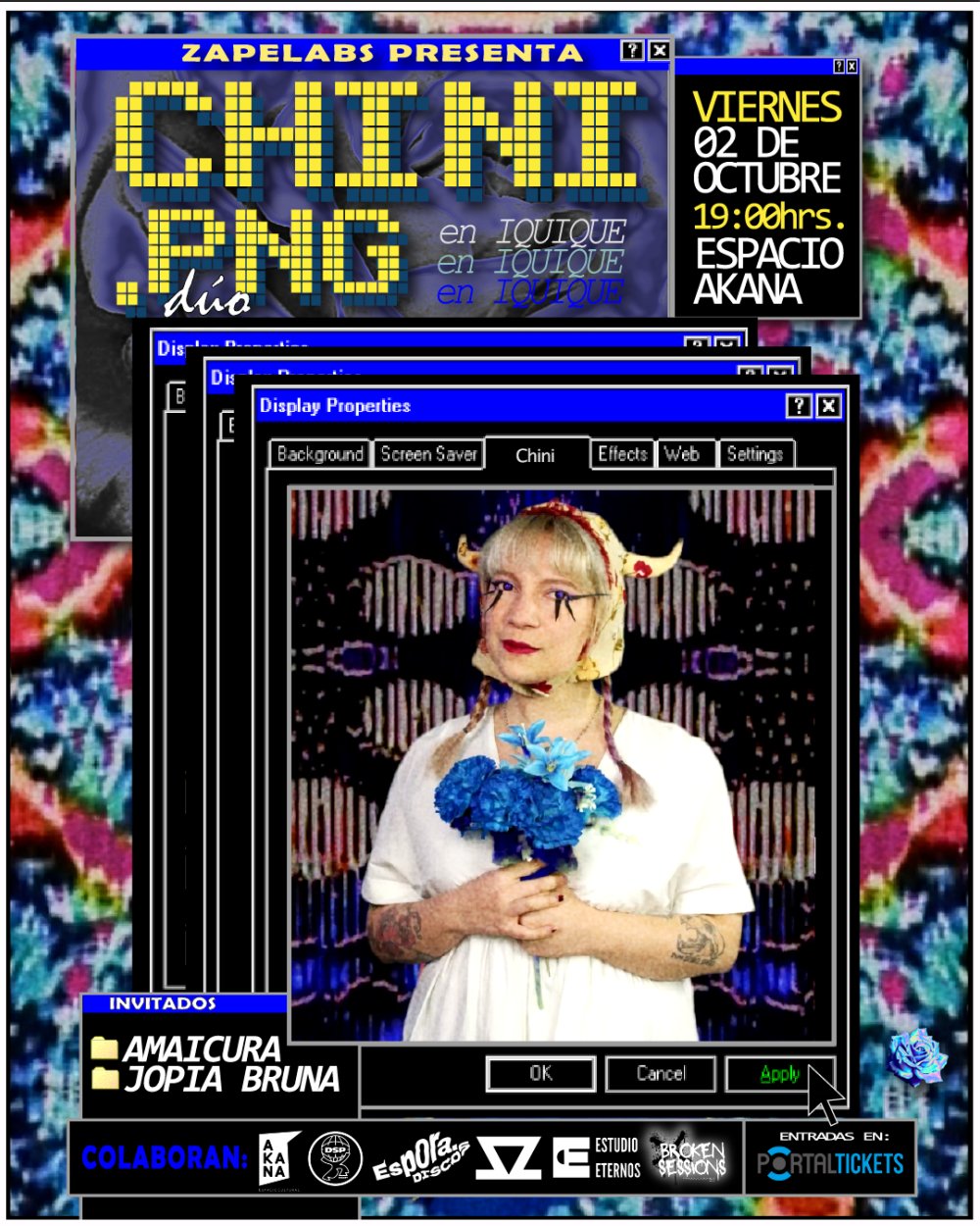 CHINI.PNG EN ESPACIO AKANA, IQUIQUE