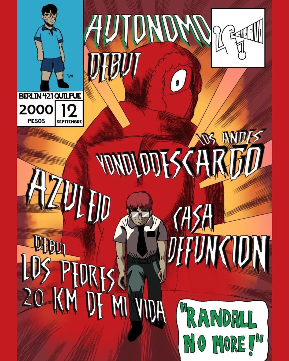 RANDALL NO MORE: YO NO LA DESCARGO + AZULEJO + CASA DEFUNCION + DEBUTS EN QUILPUÉ