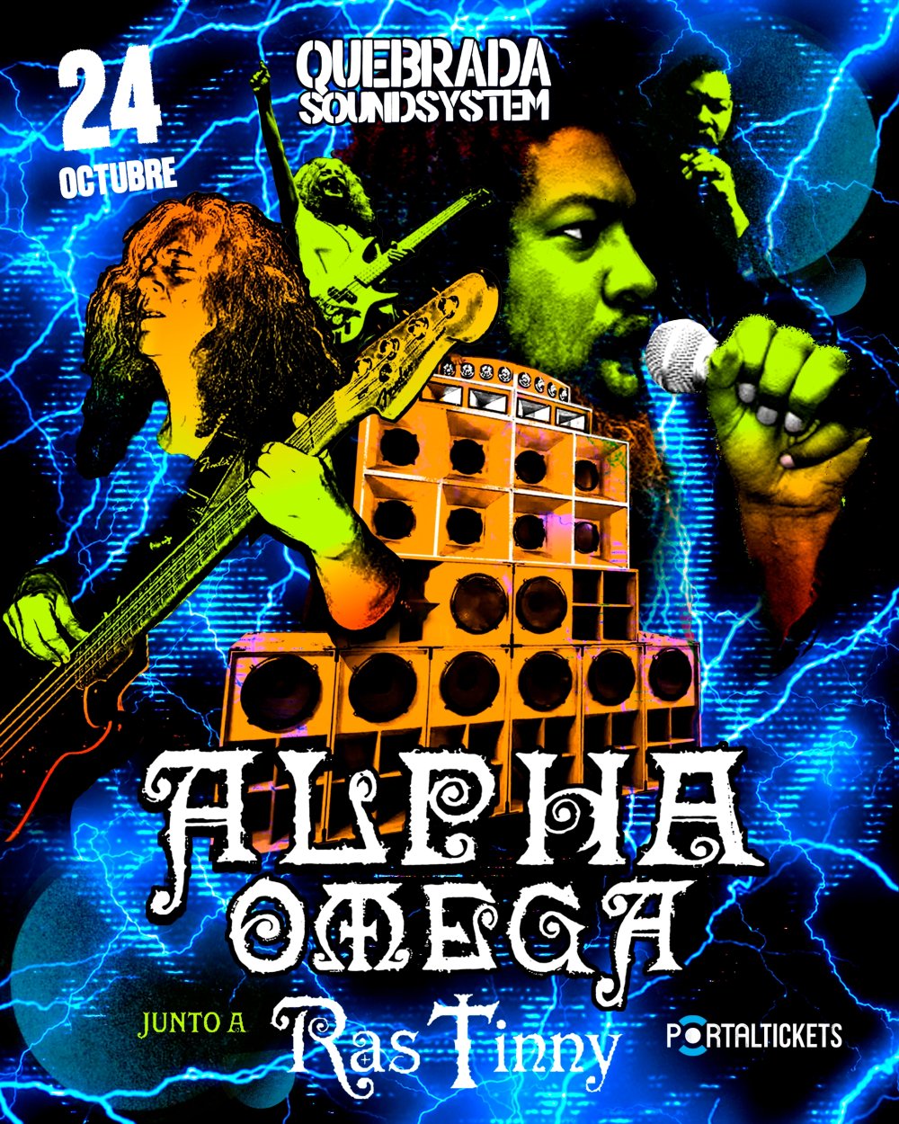 QUEBRADA SOUNDSYSTEM INTERNACIONAL PRESENTA ALPHA & OMEGA JUNTO A RAS TINNY EN EMPORIO ECHAURREN, VALPARAÍSO