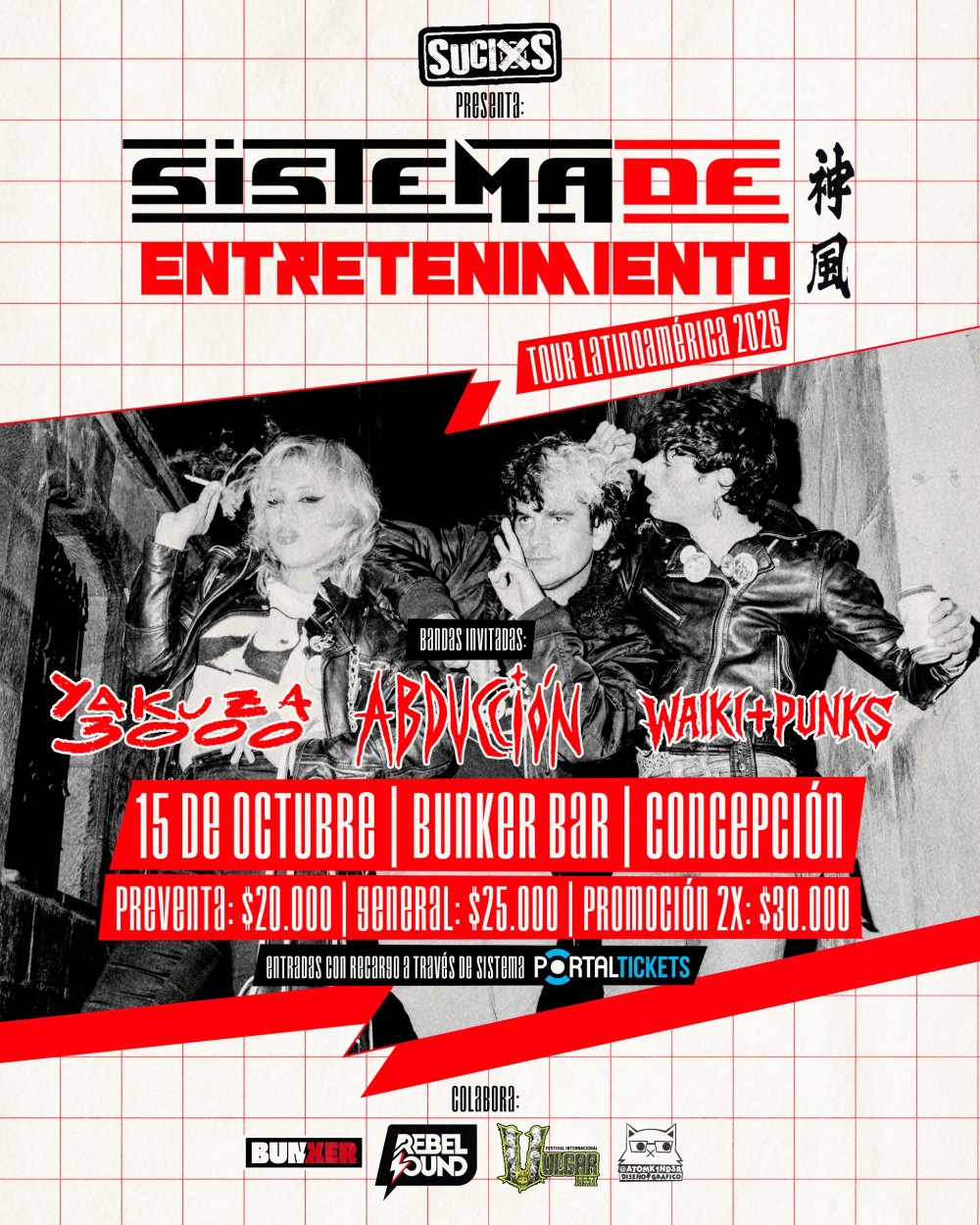 SISTEMA DE ENTRETENIMIENTO EN BUNKER BAR, CONCEPCIÓN