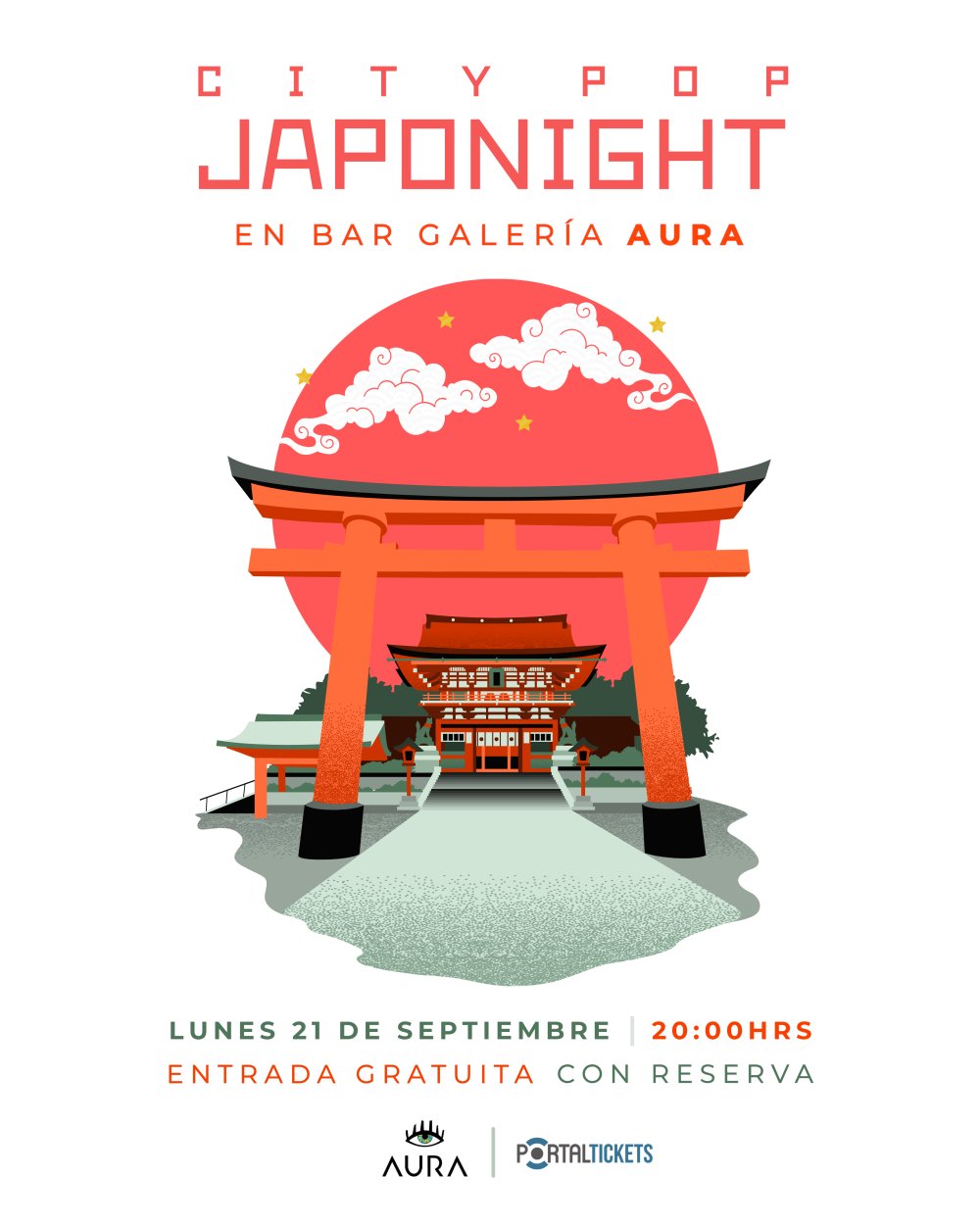 Bar Galería Aura: noche de citypop japonés en Concepción