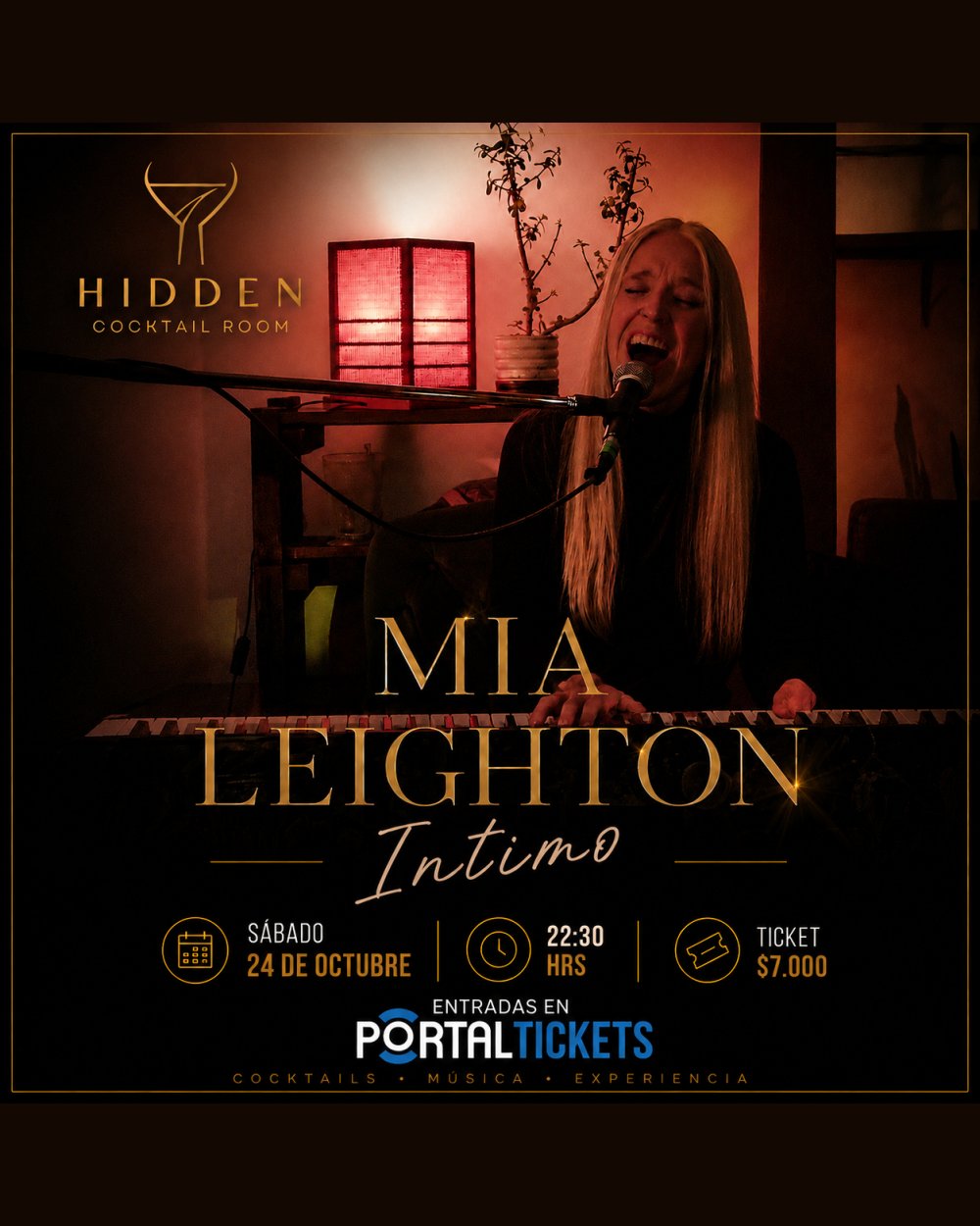 MIA LEIGHTON INTIMO EN HIDDEN COCKTAIL ROOM