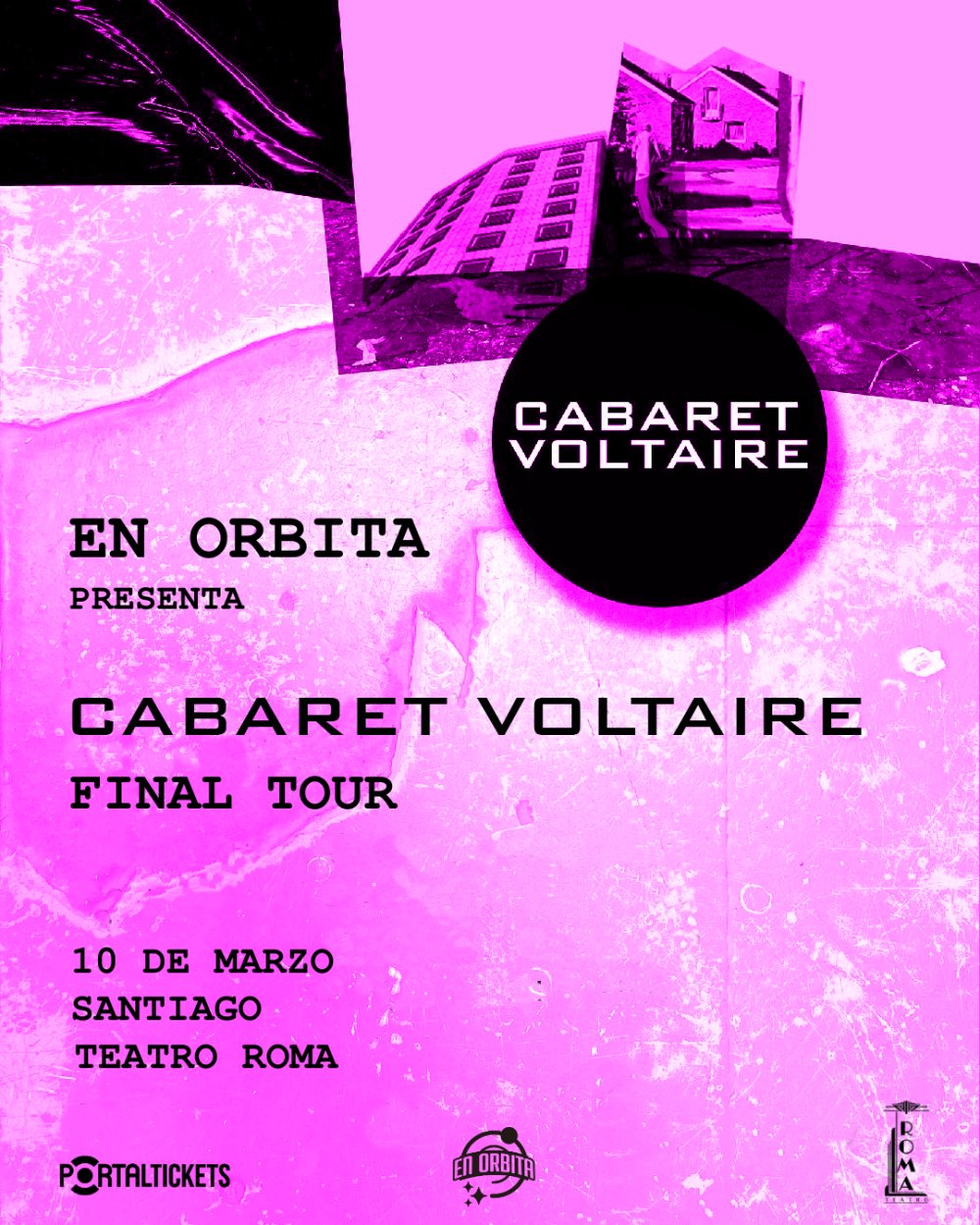 CABARET VOLTAIRE EN CHILE - TEATRO ROMA