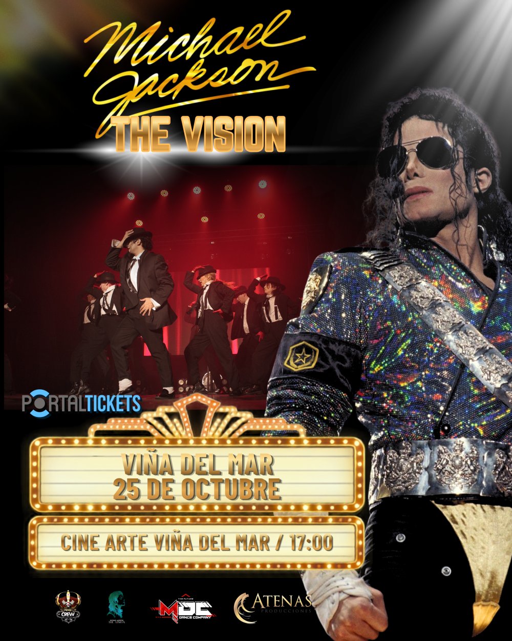 TRIBUTO A MICHAEL JACKSON: THE VISION EN CINE ARTE VIÑA DEL MAR