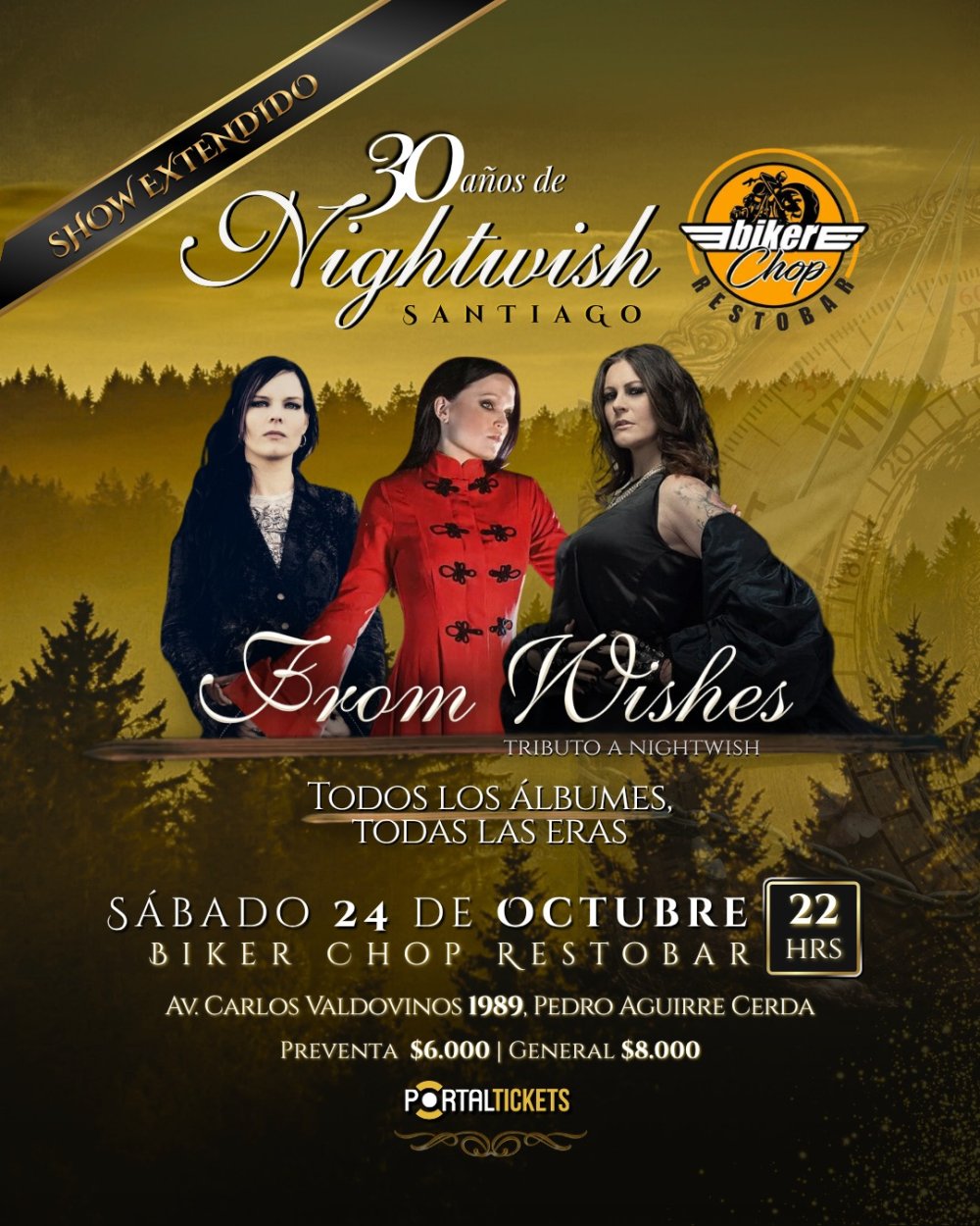TRIBUTO A NIGHTWISH EN BIKER CHOP