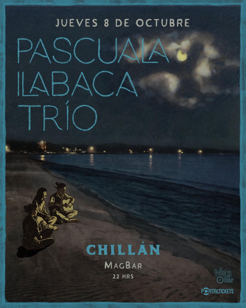 PASCUALA ILABACA TRIO EN MAGBAR, CHILLÁN