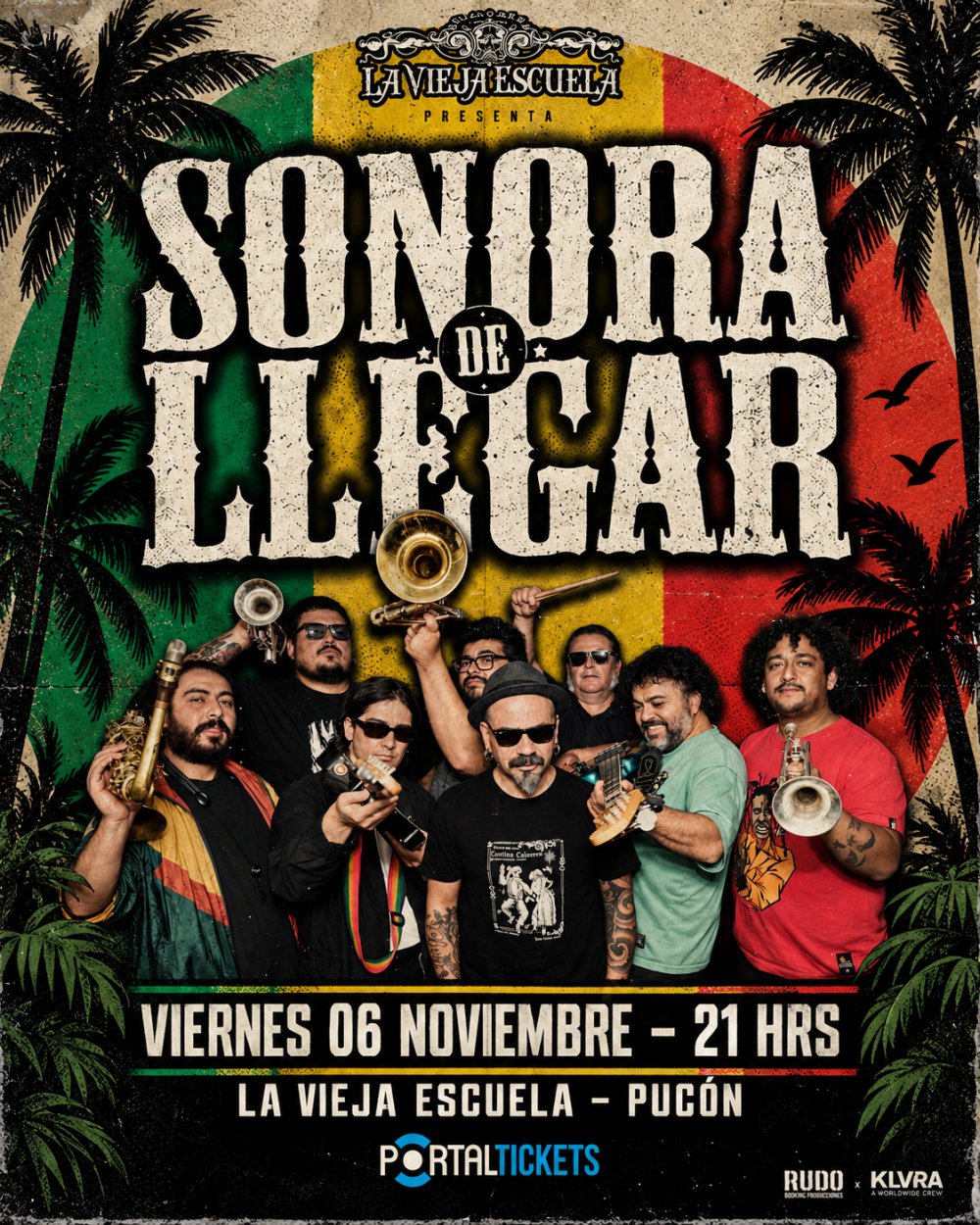 SONORA DE LLEGAR EN LA VIEJA ESCUELA, PUCÓN