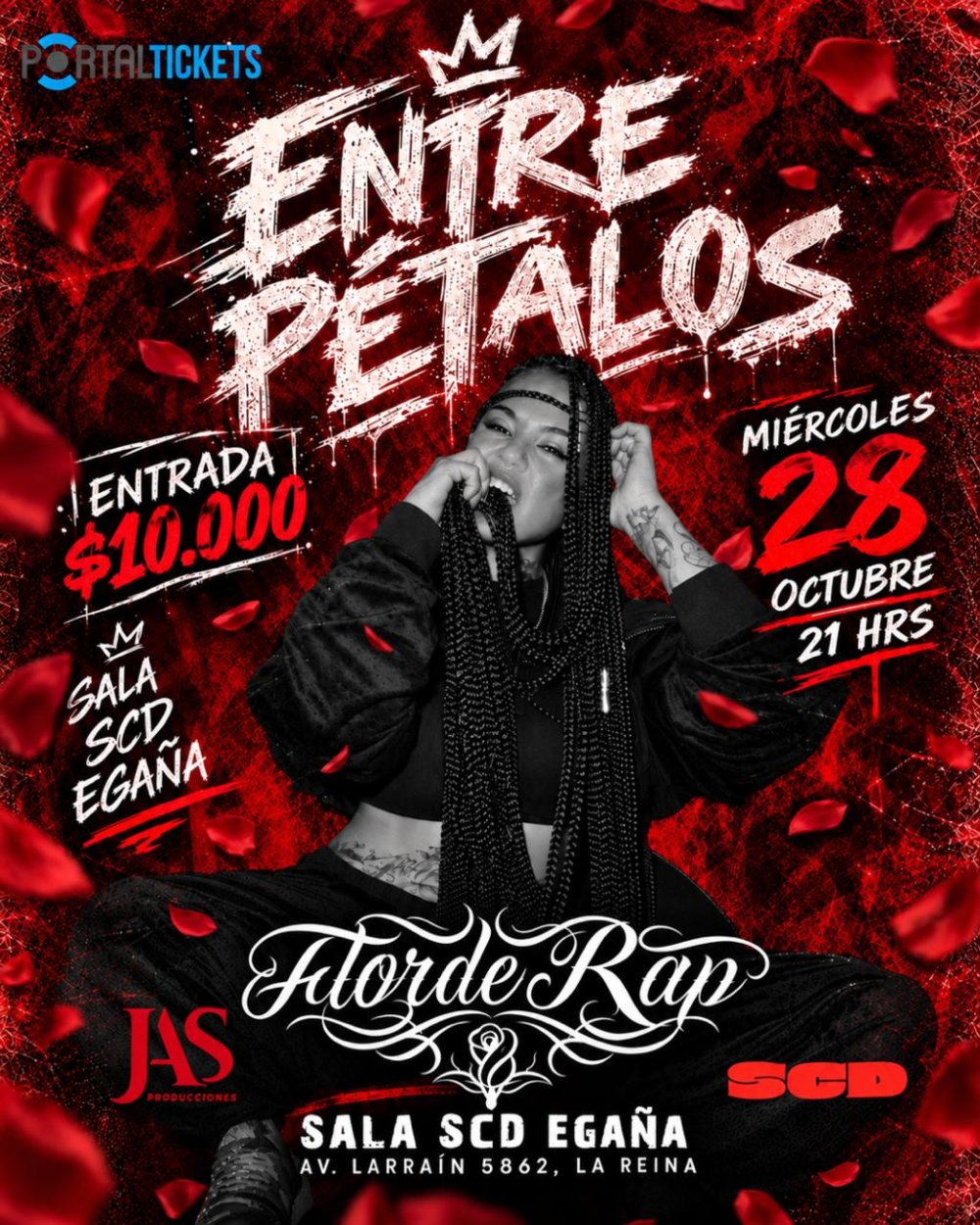 FLOR DE RAP EN SALA SCD EGAÑA