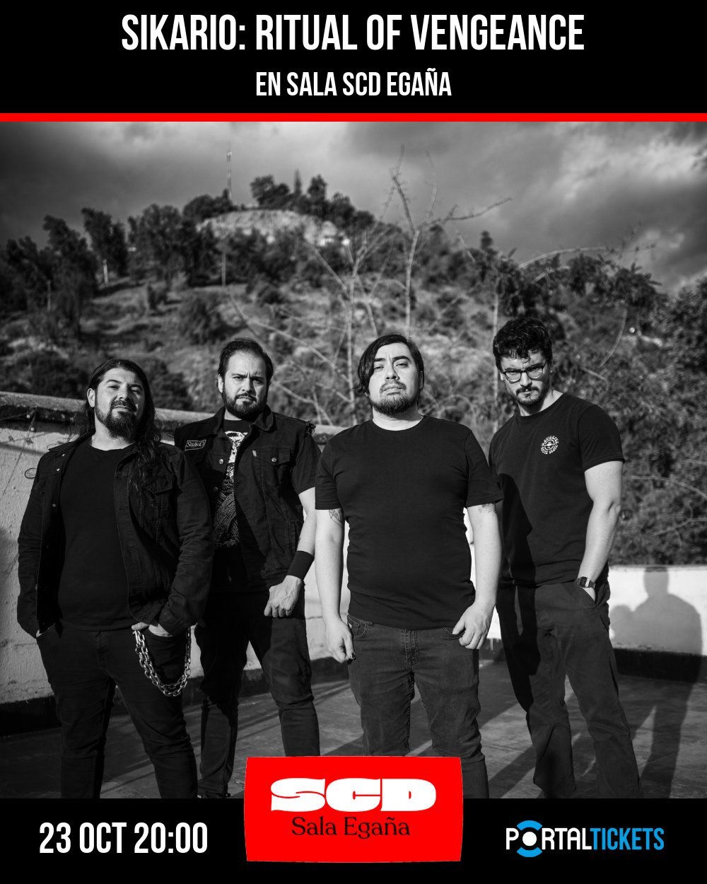 SIKARIO: RITUAL OF VENGEANCE | CICLO PULSAR METAL EN SALA SCD EGAÑA
