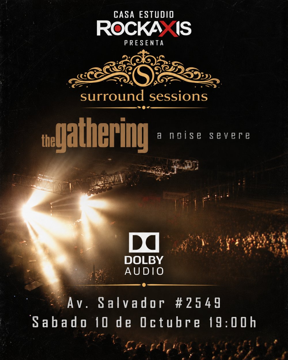 SURROUND SESSIONS: THE GATHERING A NOISE SEVERE EN CASA ESTUDIO ROCKAXIS