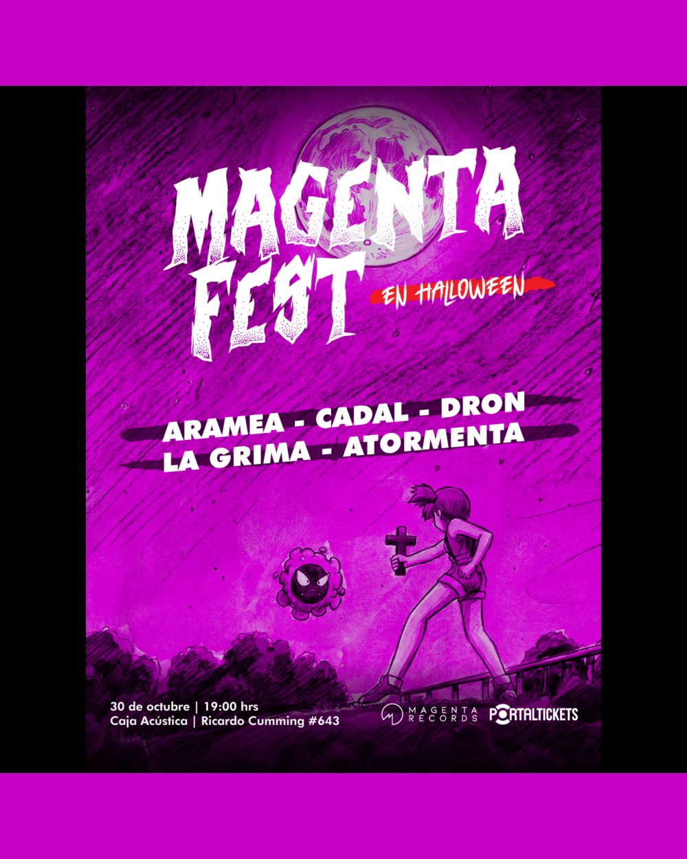 MAGENTA FEST (HALLOWEEN) EN CAJACÚSTICA