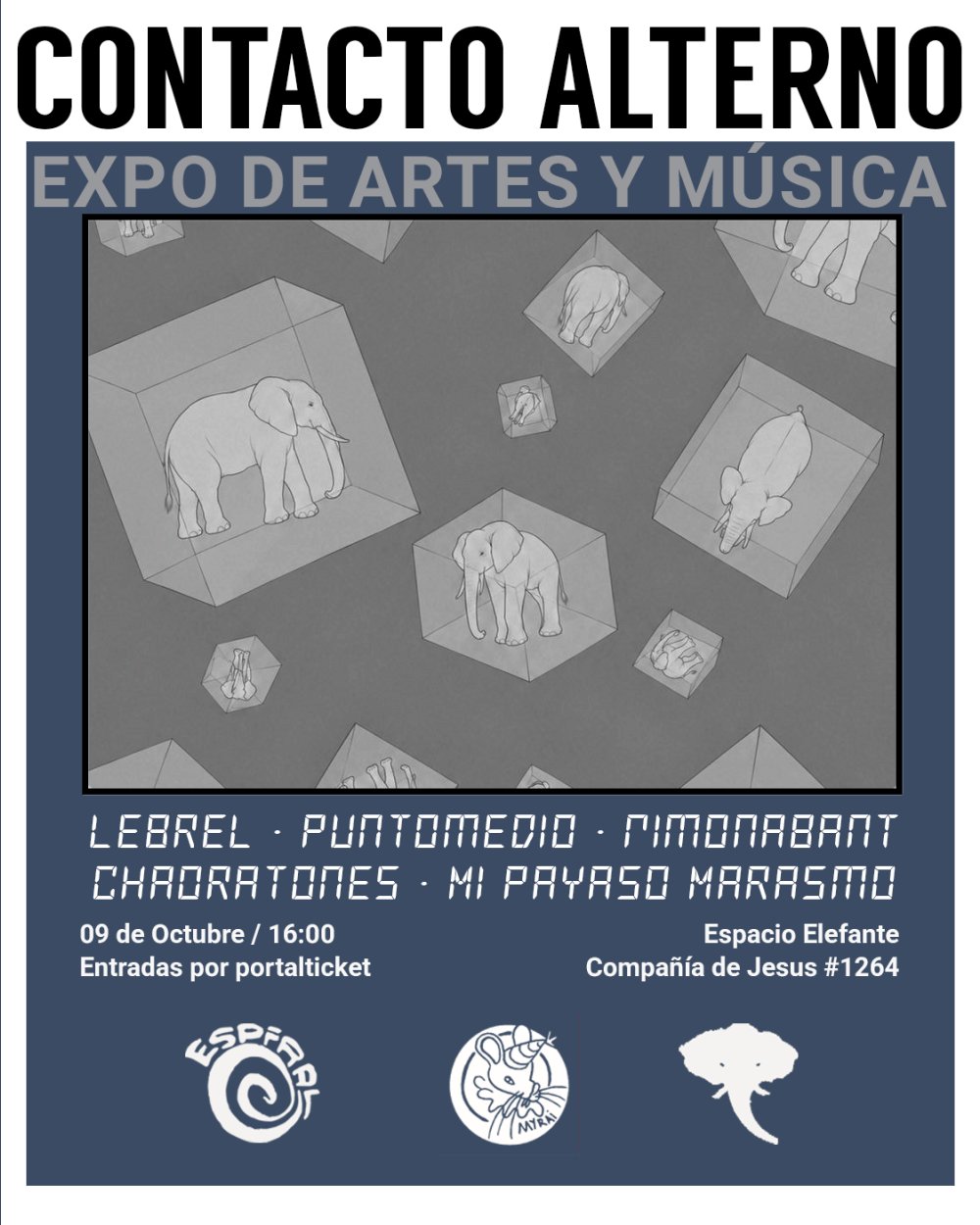 CONTACTO ALTERNO EN ESPACIO ELEFANTE