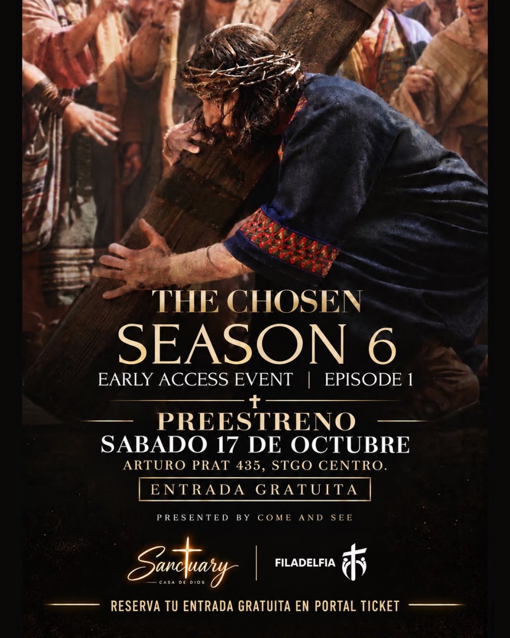 THE CHOSEN SEASON 6 EN ESPACIO DIANA