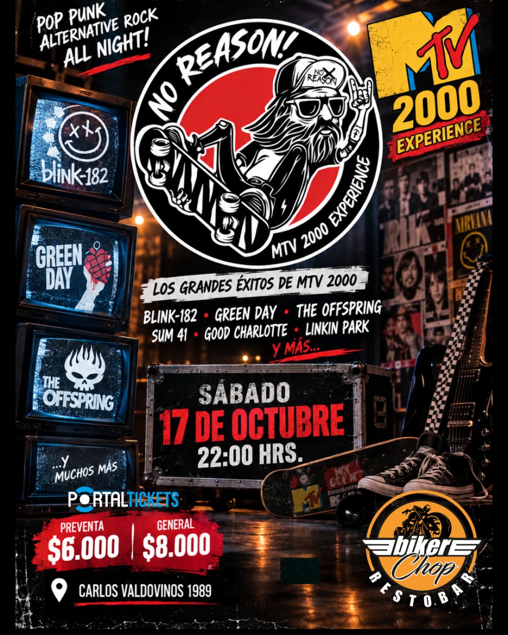 NO REASON EN BIKER CHOP