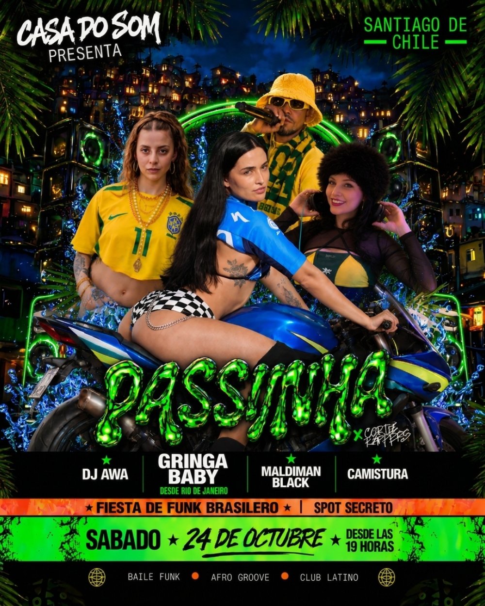 FIESTA PASSINHA EN ÑUÑOA