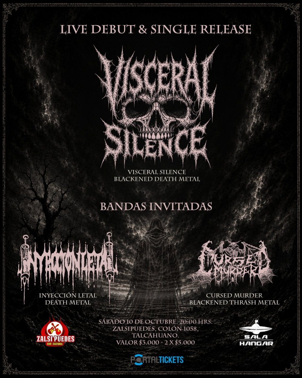 ¡VISCERAL SILENCE EN ZALSI PUEDES!, TALCAHUANO