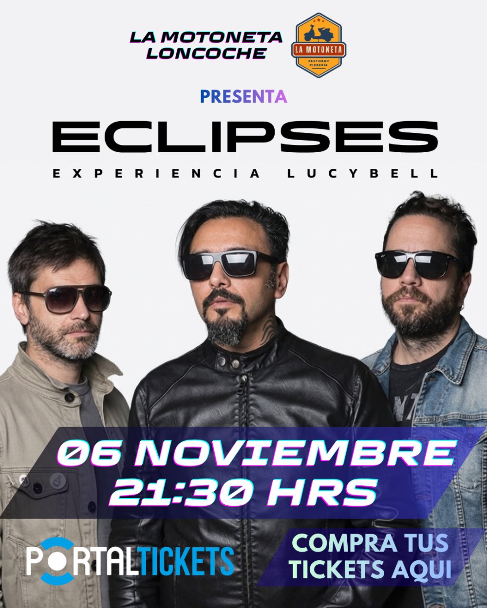 ECLIPSES: EXPERIENCIA LUCYBELL EN LA MOTONETA, LONCOCHE