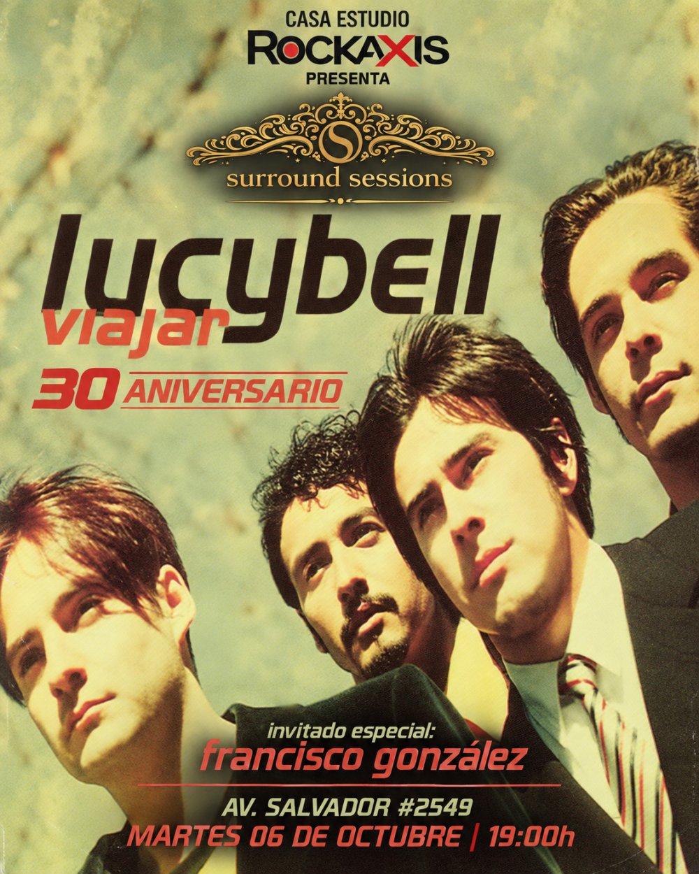 SURROUND SESSIONS: LUCYBELL - VIAJAR 30 AÑOS EN CASA ESTUDIO ROCKAXIS
