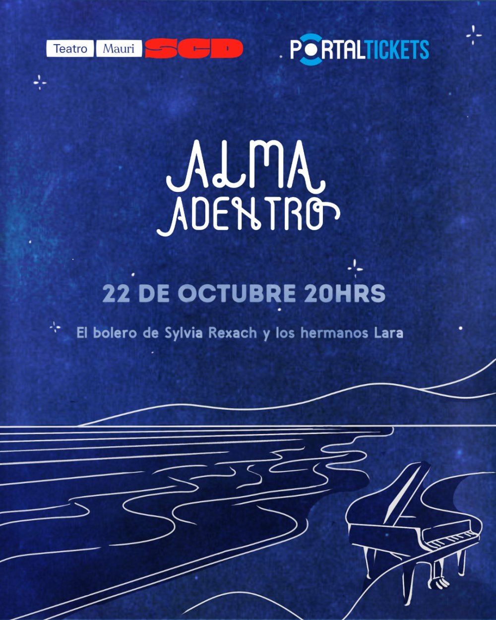 ALMA ADENTRO EN TEATRO MAURI SCD, VALPARAÍSO