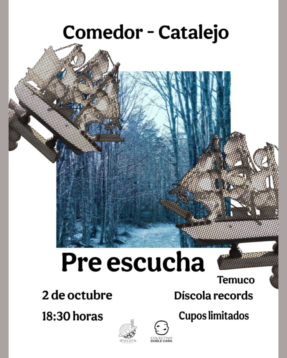 ¿Dónde en Temuco escuchar antes que todos el álbum Catalejo?