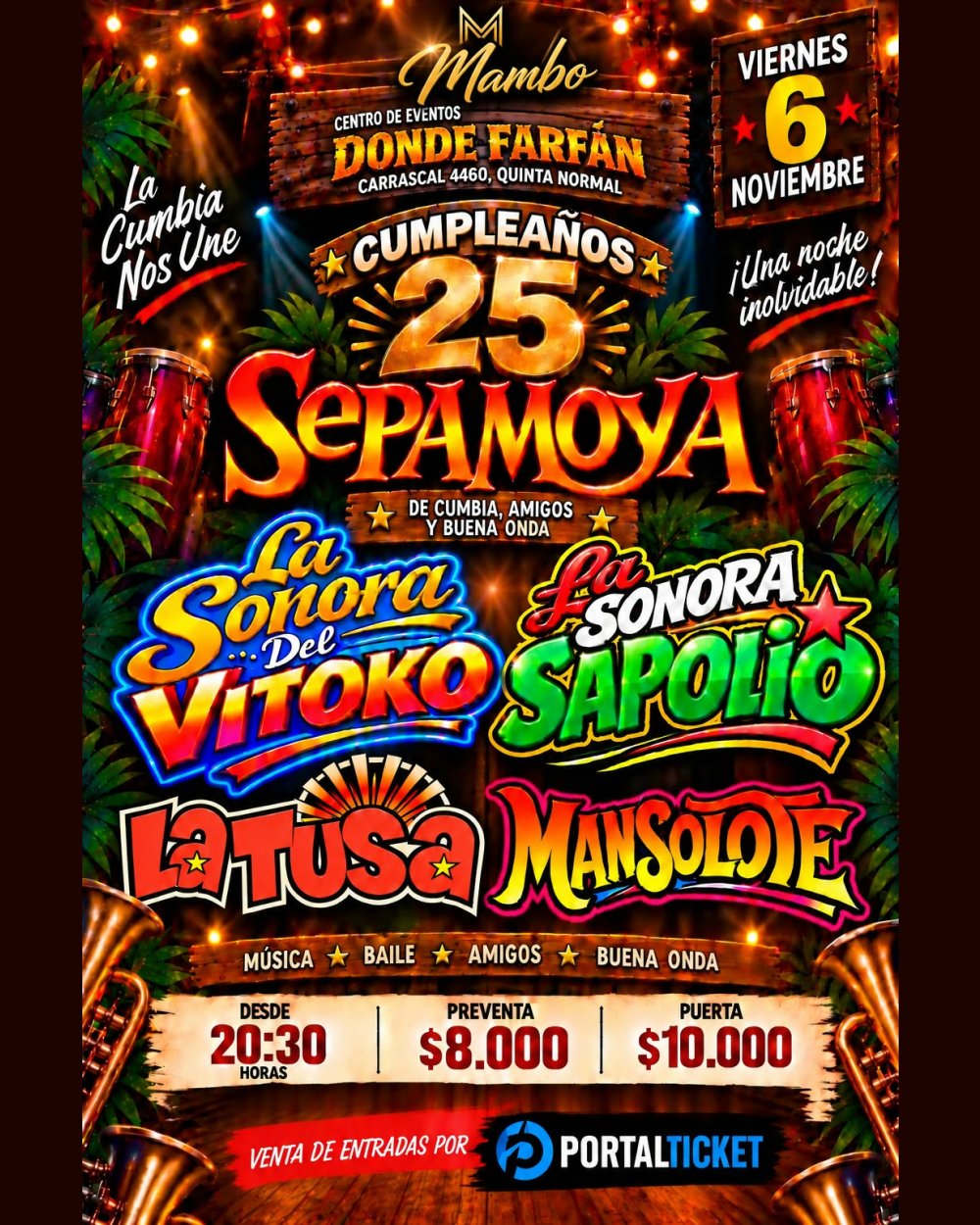 CUMPLEAÑOS 25 DE SEPAMOYA