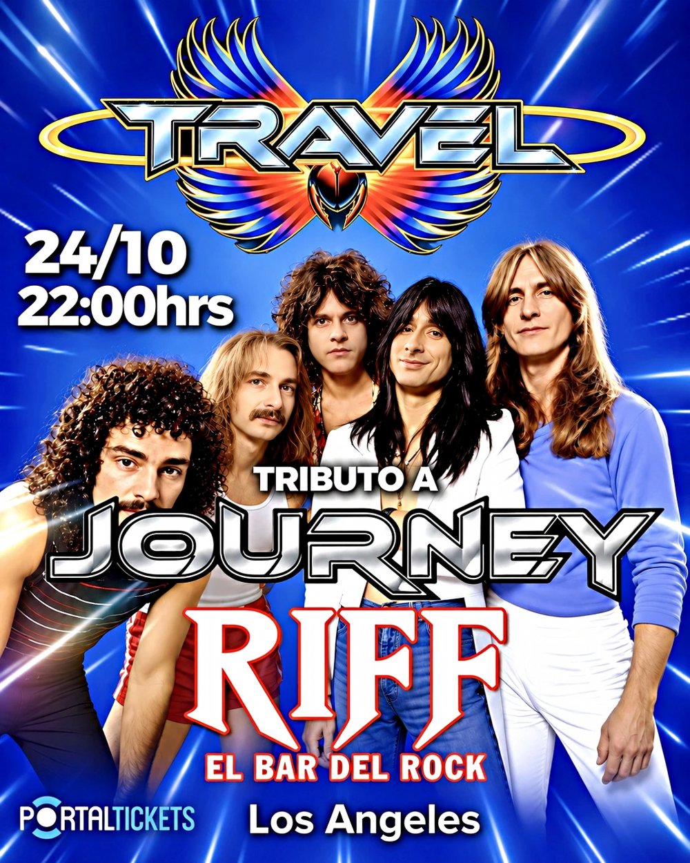 TRAVEL: TRIBUTO A JOURNEY EN RIFF BAR, LOS ANGELES