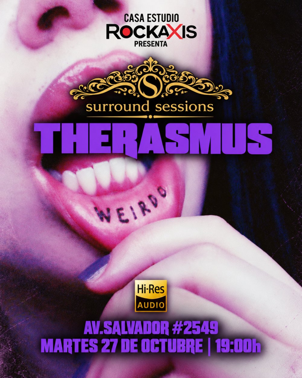 SURROUND SESSIONS: THE RASMUS (LA PREVIA) EN CASA ESTUDIO ROCKAXIS