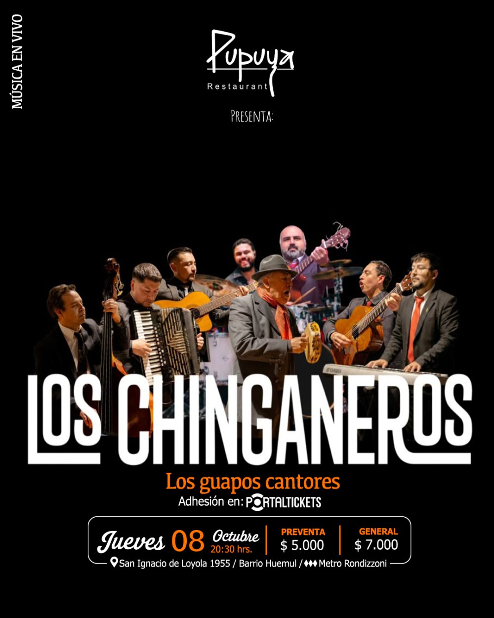 LOS CHINGANEROS EN PUPUYA RESTAURANT