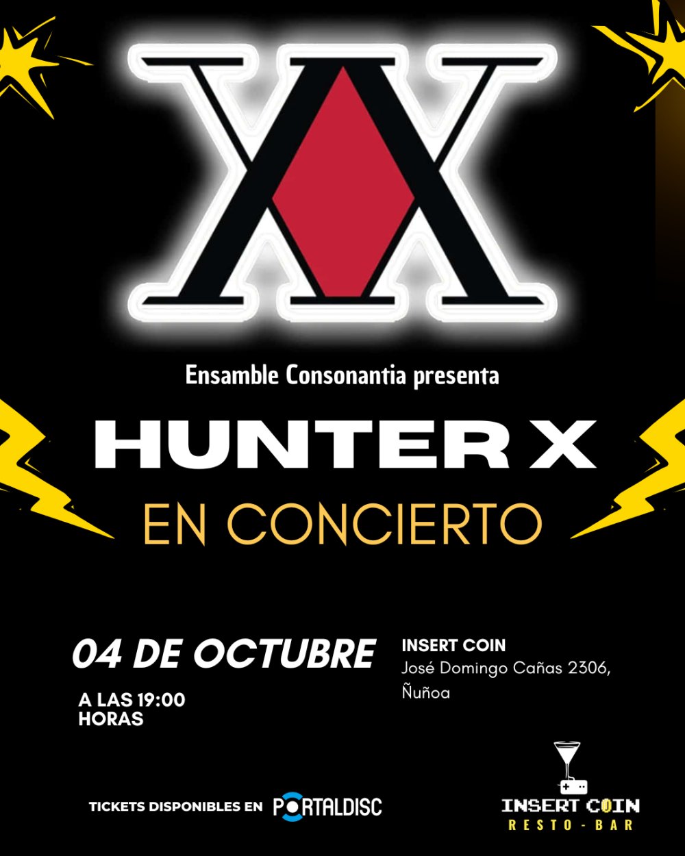 HUNTER X EN INSERT COIN V2