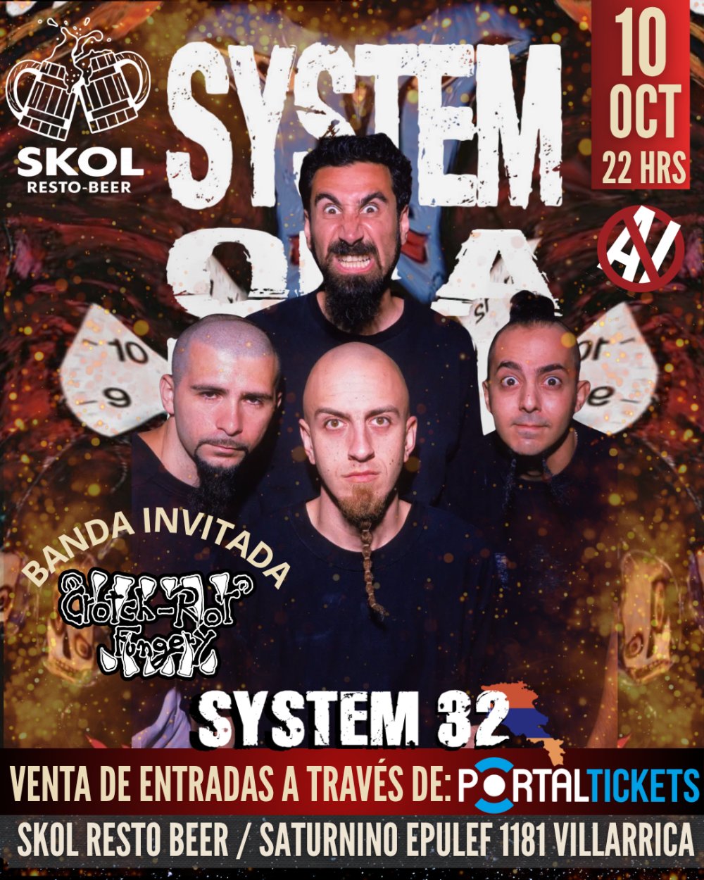 SYSTEM 32 EN SKOL RESTO BEER, VILLARICA