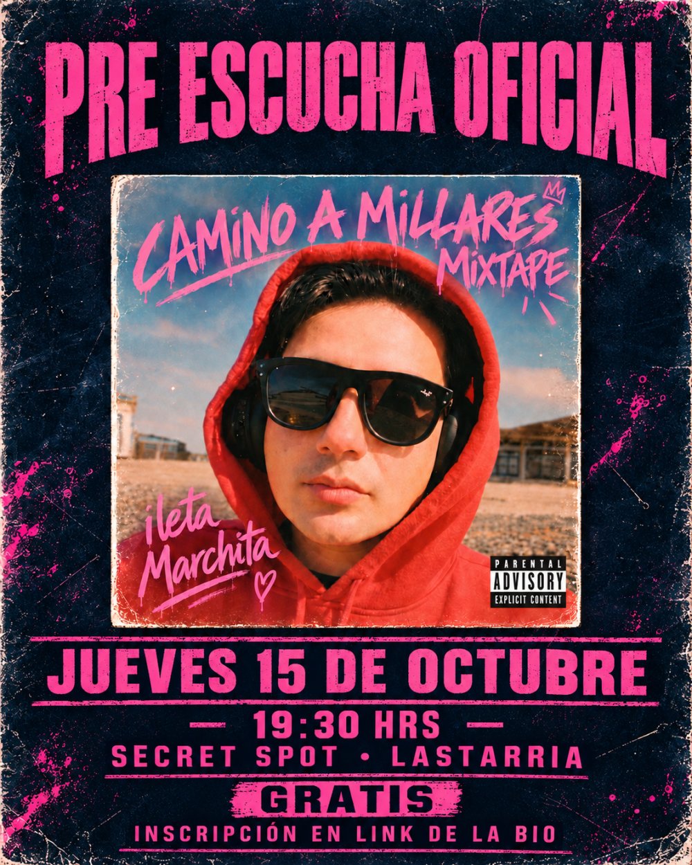 PRE ESCUCHA MIXTAPE CAMINO A MILLARES
