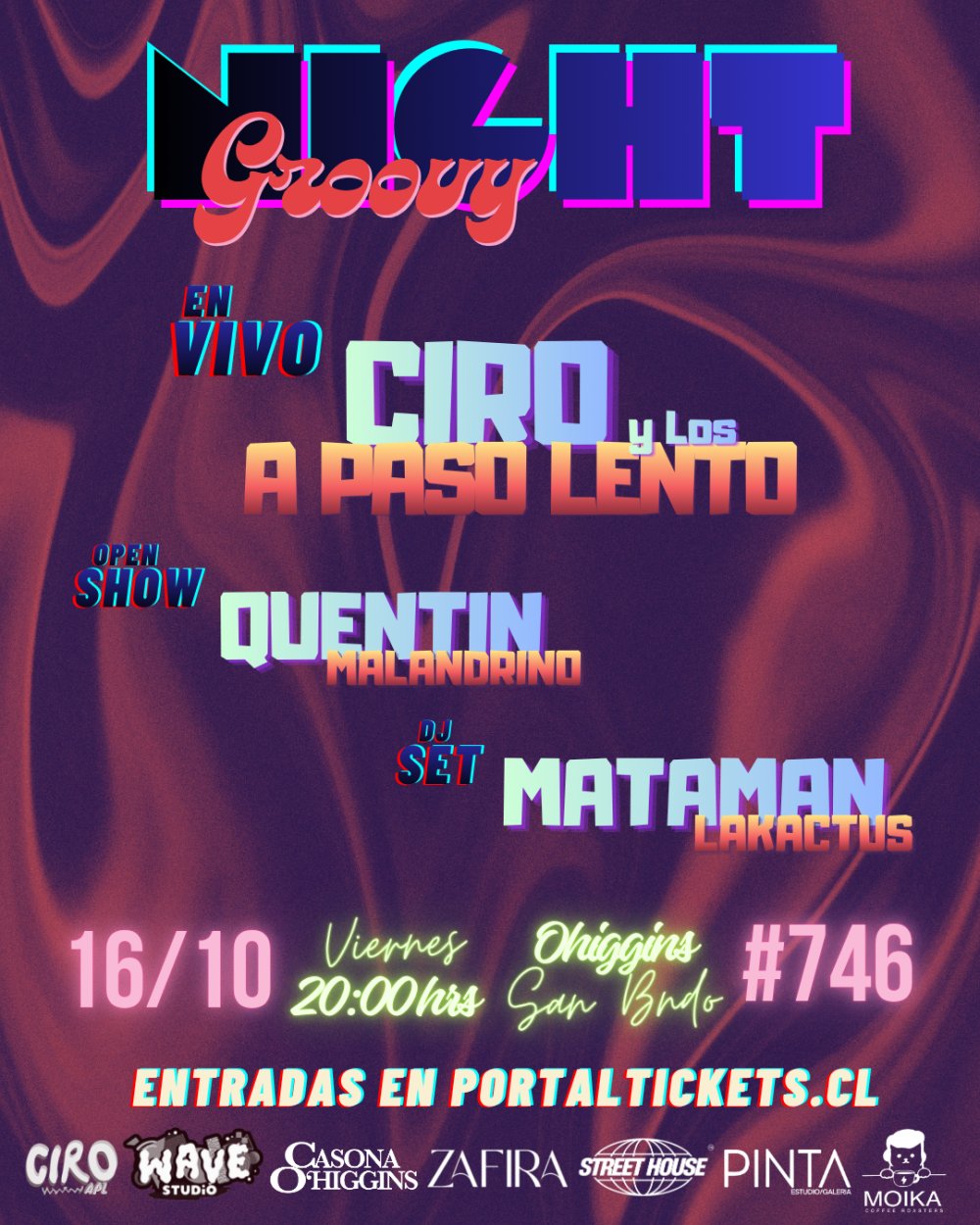 CIRO Y LOS A PASO LENTO EN CASONA OHIGGINS