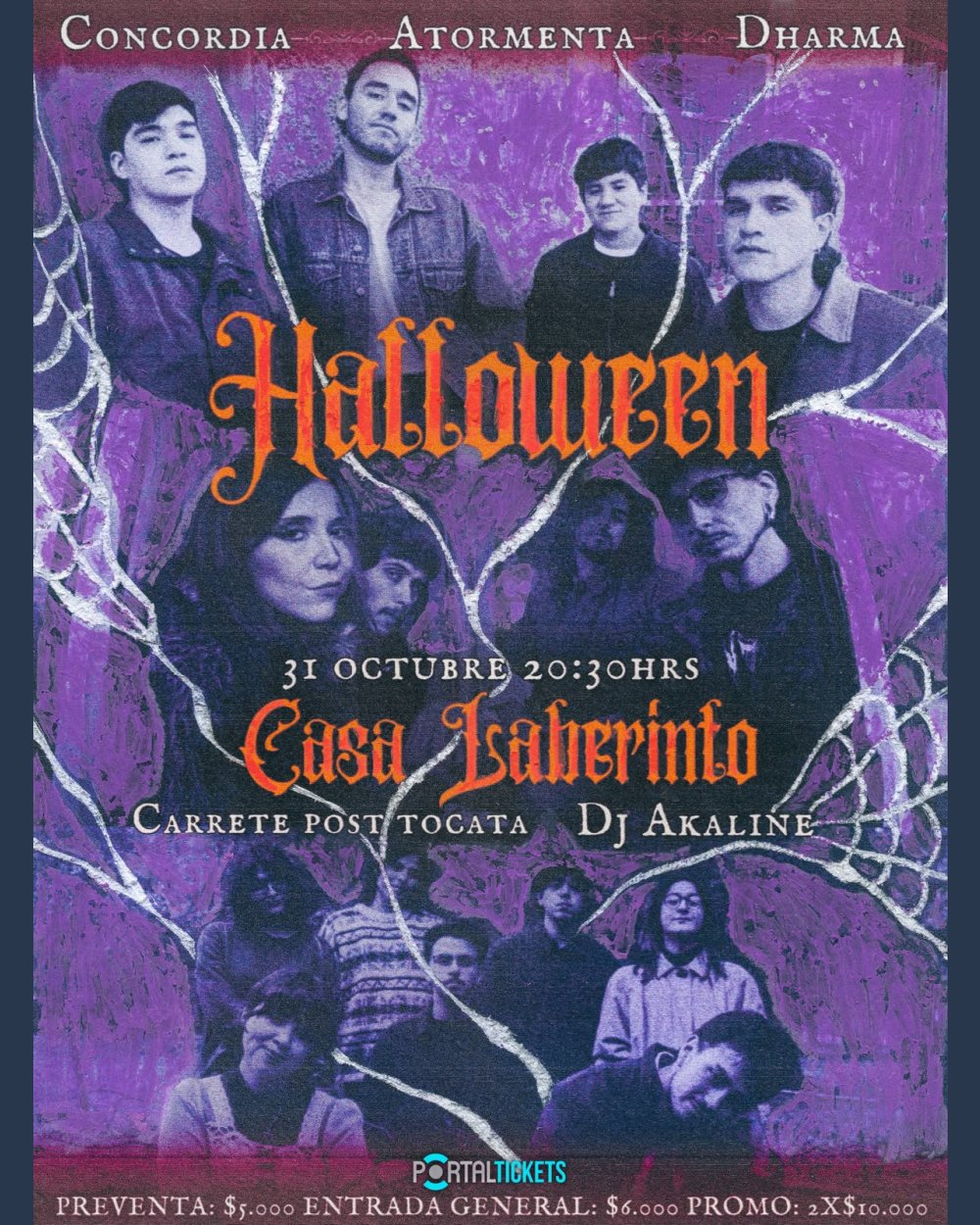 HALOWEEN EN CASA LABERINTO
