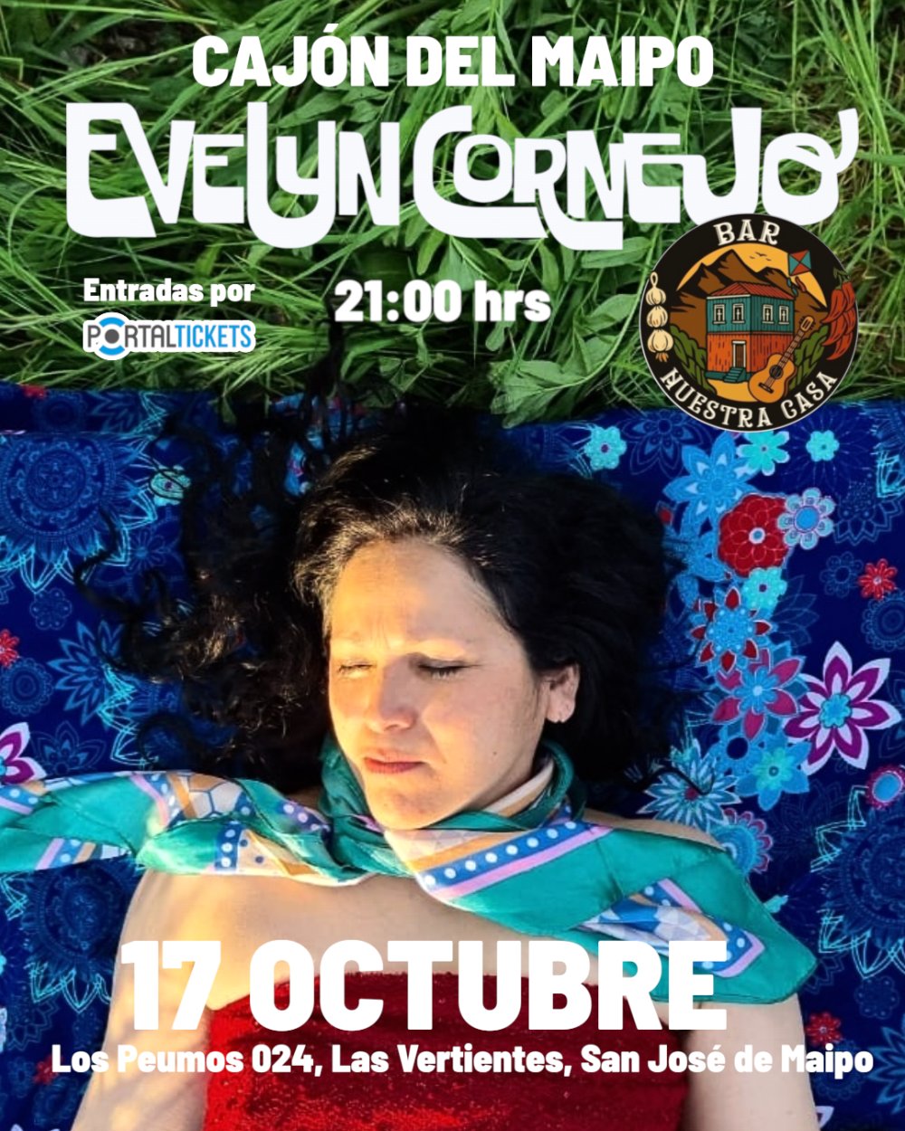 EVELYN CORNEJO EN CAJÓN DEL MAIPO - NUESTRA CASA