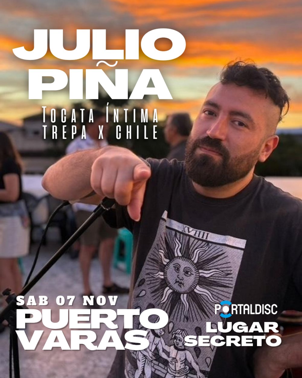 JULIO PIÑA TOCATAS ÍNTIMAS EN PUERTO VARAS
