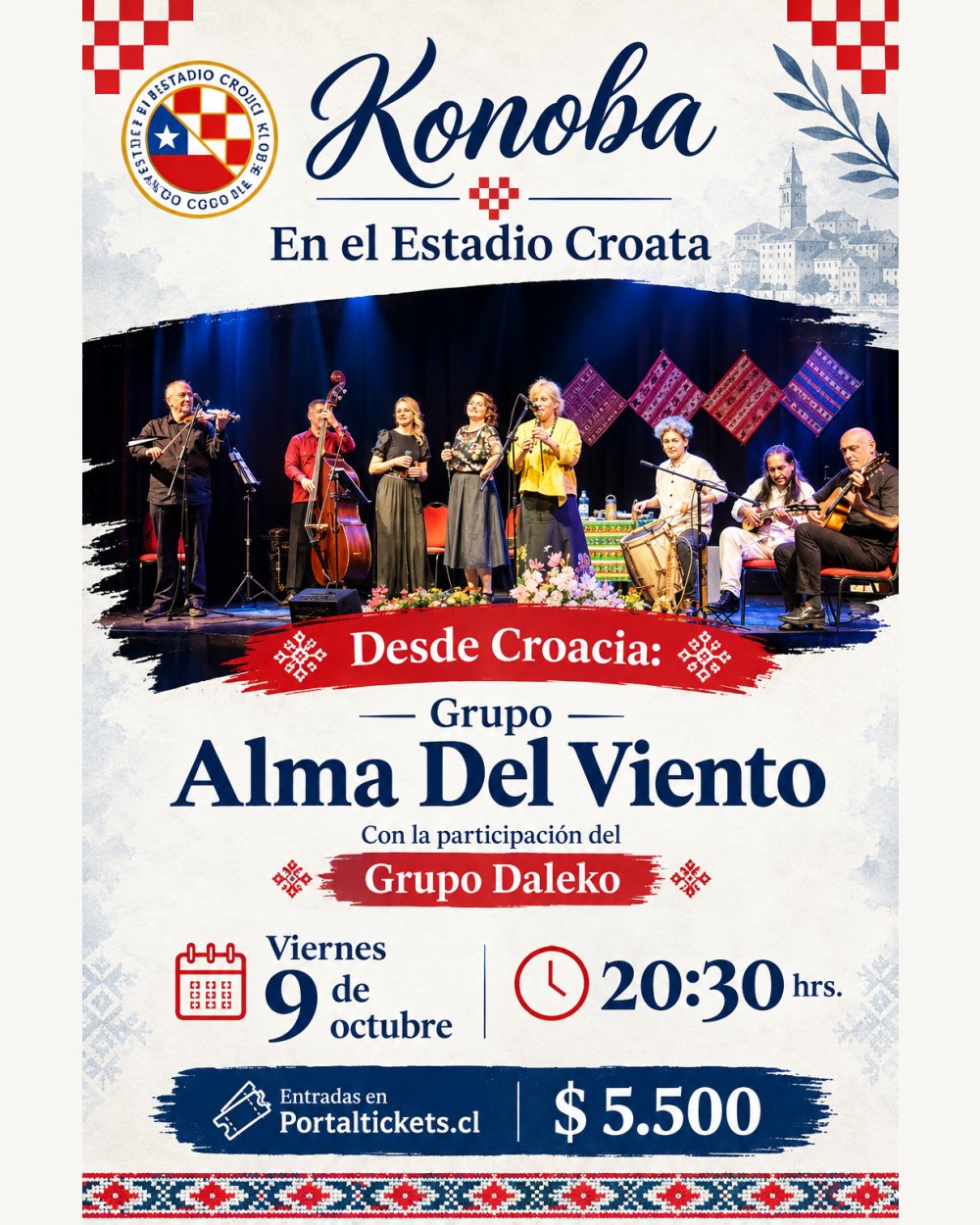 KONOBA EN ESTADIO CROATA