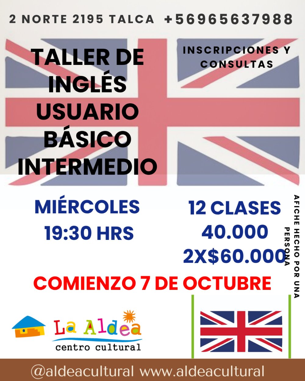 TALLER DE INGLÉS BÁSICO INTERMEDIO