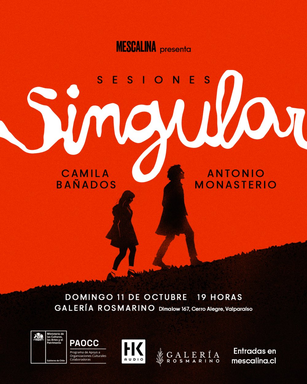 SINGULAR: CAMILA BAÑADOS + ANTONIO MONASTERIO EN ROSMARINO, VALPARAÍSO