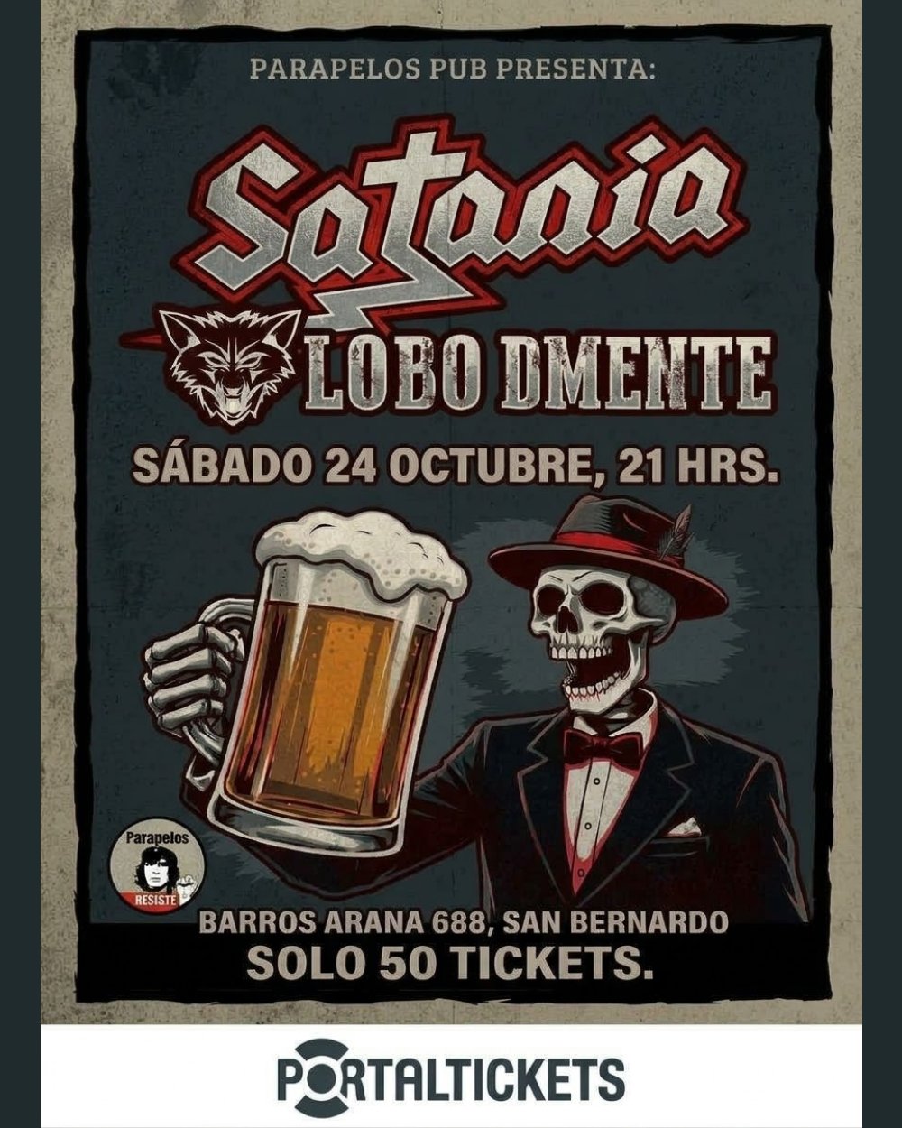 SATANIA + LOBO DMENTE