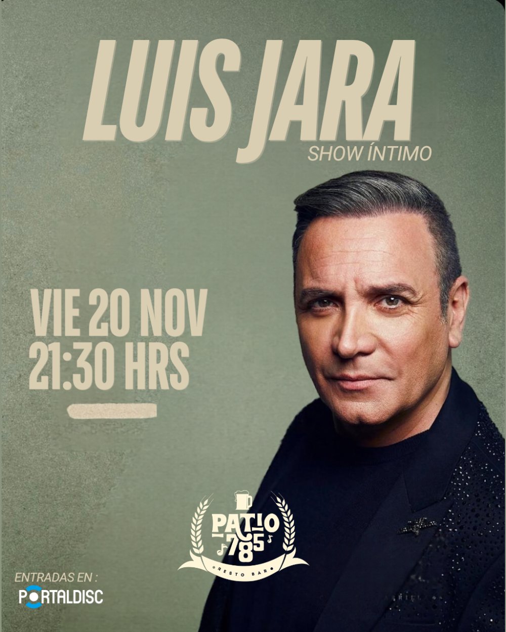 LUIS JARA SHOW ÍNTIMO