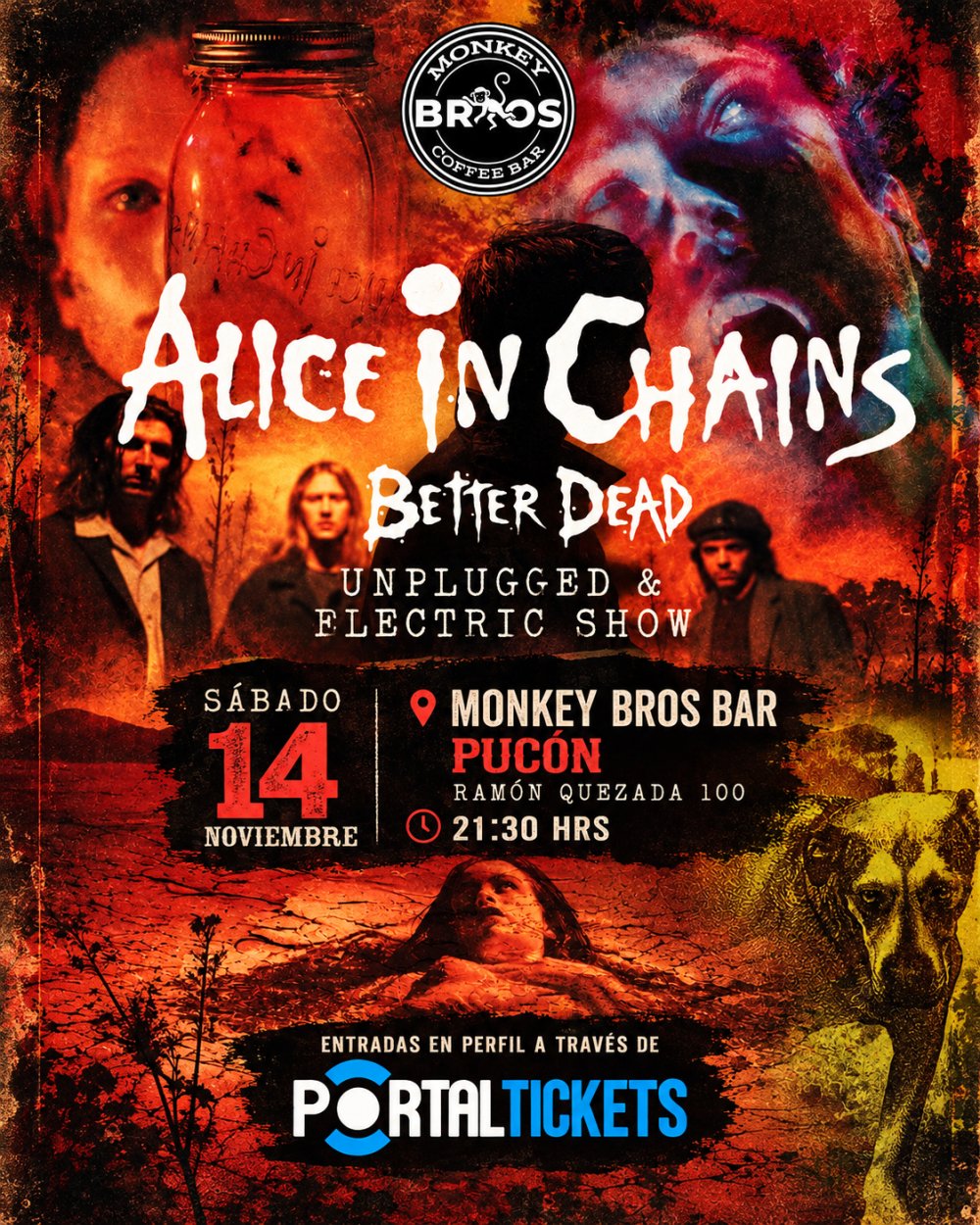 ALICE IN CHAINS MONKEY BROS