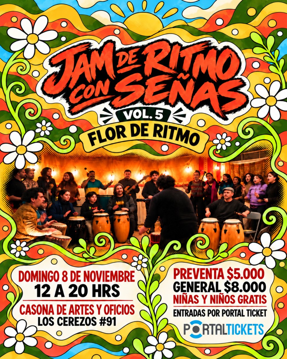 JAM DE RITMO CON SEÑAS VOL.5 FLOR DE RITMO