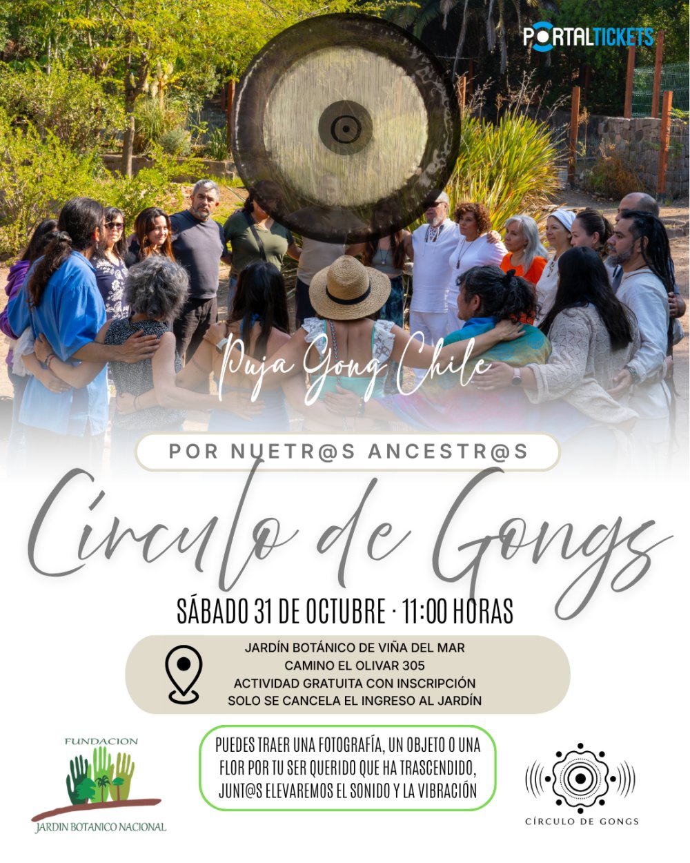 CIRCULO DE GONGS POR L@S ANCERTR@S