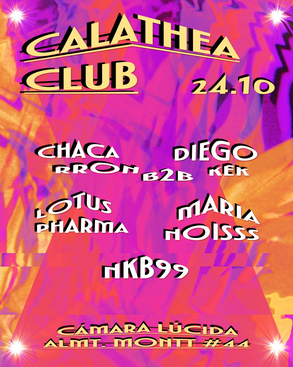 CALATHEA CLUB XI @ CÁMARA LÚCIDA, VALPARAÍSO