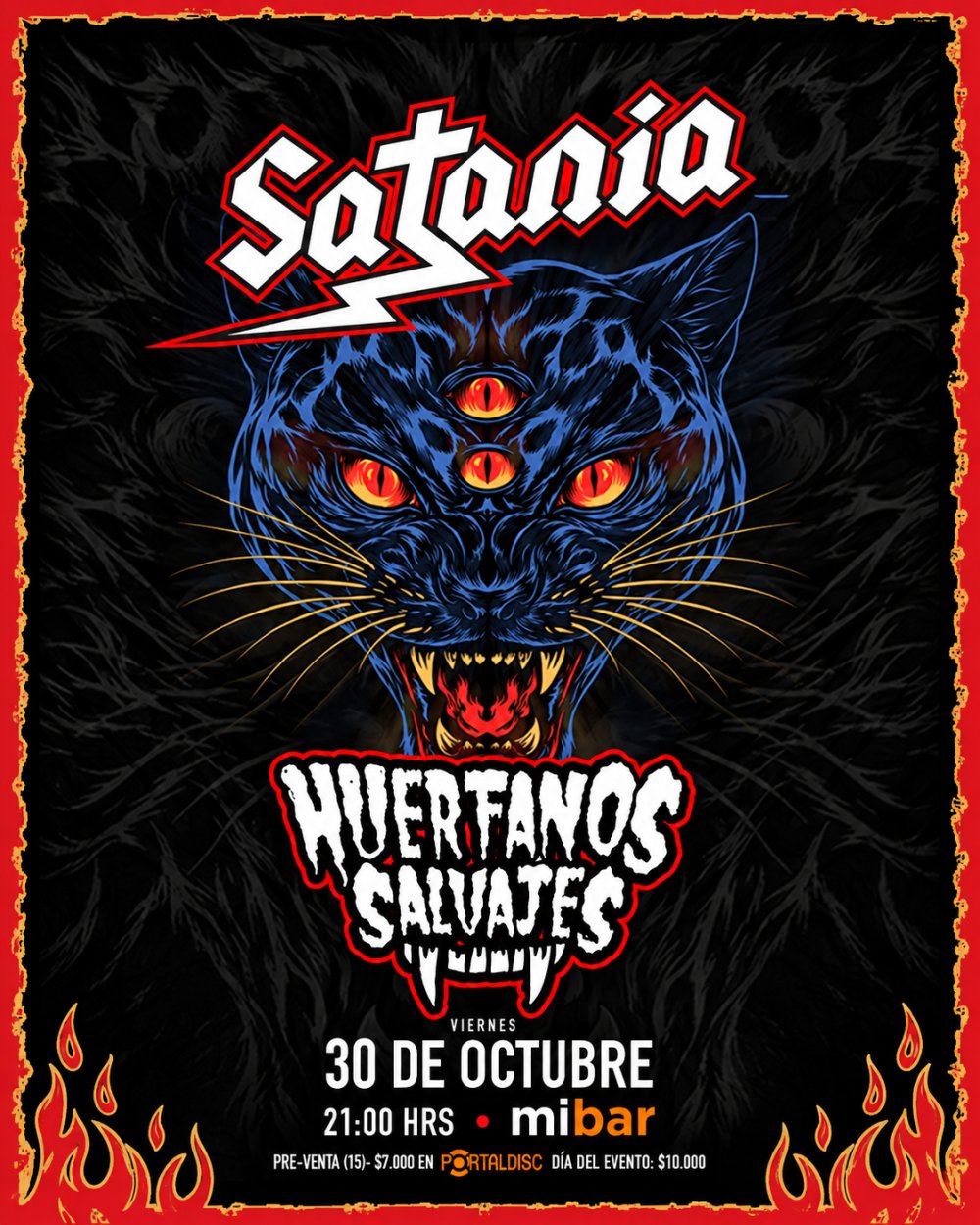 SATANIA & HUERFANOS SALVAJES