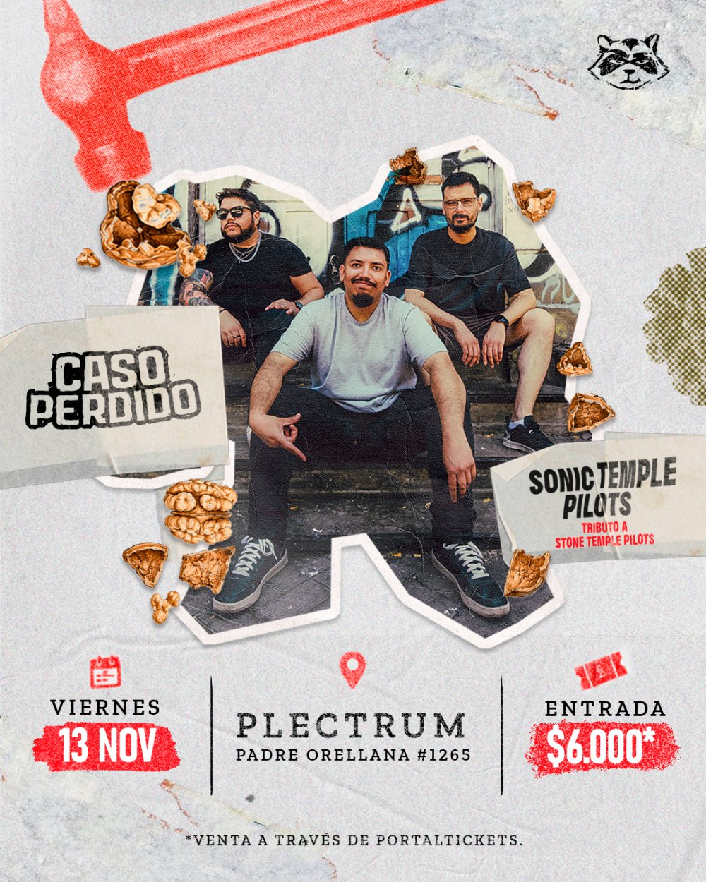 CASO PERDIDO + SONIC TEMPLE PILOTS
